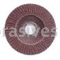 7 x 7/8 24 Merit Type 29 Fiberglass Plate Alo Powerflex Flap Discs