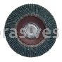 7 x 5/8-11 36 Grit Merit Type 29 High Density Zirc Powerflex Flap Discs