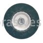 7 x 5/8-11 24 Merit Type 27 Aluminum Plate Zirc Powerflex Flap Discs