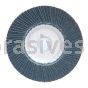 5 x 7/8 60 Merit Type 27 Aluminum Plate Zirc Powerflex Flap Discs