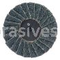 2" 36 Grit Merit Type 27 Mini Type 2 Zirc Flap Discs