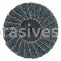3" 40 Grit Merit Type 27 Mini Type 2 Zirc Flap Discs