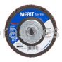 4-1/2 x 5/8-11 24 Grit Merit Type 27 Alo Powerflex Flap Discs