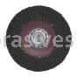 7 x 5/8-11 80 Grit Merit Type 29 Silicon Carbide Powerflex Flap Discs