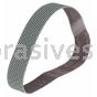 1x30 337DC Channel Structured Abrasive Belts Grit A160 / P120