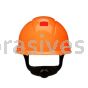 3M™ 7100239998 SecureFit™ Hard Hat H-706SFR-UV Orange 4-Pt Pressure Diffusion Ratchet Suspension W/ UVicator