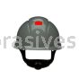 3M™ 7100240000 SecureFit™ Hard Hat H-708SFR-UV Grey 4-Pt Pressure Diffusion Ratchet Suspension W/ Uvicator