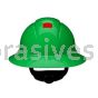 3M&trade; 7100240032 SecureFit&trade; Full Brim Hard Hat H-804SFR-UV Green 4-Pt Pressure Diffusion Ratchet Suspension W/ Uvicator