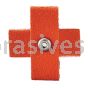 3M™ 7100105558 2 x 2 x 3/4 80 Grit 747D Cross Pad