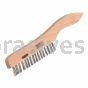 Osborn Curved Handle SS Platers Brush 1 X 16 Rows #54040
