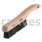 Osborn Shoe Handle Platers Brush 4 X 18 Rows Grey Tampico Fiber #54047