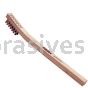 Osborn 7-1/2” Laced Back Scratch Brush 3 X 7 Rows .006 SS #54050