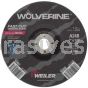 Weiler 56469 - 9" x 1/4" x 7/8" A.H. A24R Type 27 Grinding Wheel - 012382564698