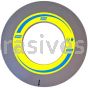 Norton 66253491223 24 x 2-1/2 x 12 57A80 120 P+/R+ Type 01 Centerless Straight Wheel