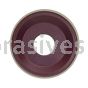 125-3-10-31.75 D280-R100-K+4821D Type 12V9 Dish Wheel Diamond SUPER ABRASIVES