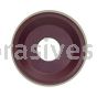 125-3-10-31.75 D220-R75-K+888D Type 12V9 Dish Wheel Diamond