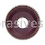 125-3-10-31.75 D400-R90-K+4821D Type 12V9 Dish Wheels - Diamond/SUPER ABRASIVES