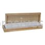 Norton Abrasives 61463685925 4 x 2 x 3/4-1 Hard Arkansas, Ultra Fine Bench Oil Stones w/ Wooden box