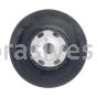 Norton 63642504872 4-1/2" Medium Rubber Air-Cooled No-Nose Back-up Pads