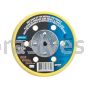 Norton 6" PSA Medium Low Profile Back Up Pad w/ 6 vacuum holes
