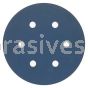 6” PSA Medium Tapered Back-Up Pad w/ 6 Vacuum Holes
