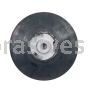 Norton 63642543422 7" Medium Rubber Air-Cooled Standard Back-up Pads