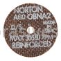 Norton 2 x .060 x 1/8 A60-OBNA2 D Sides Reinforced Type 01 Straight Wheels