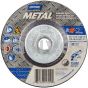 Norton 4-1/2 x 1/4 x 5/8-11 Metal Type 27 Depressed Center Wheels
