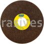Norton 6 x .035 x 1-1/4 A60-OBNA2 D Sides Reinforced Type 01 Straight Wheels