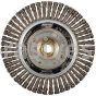Norton 6x.020x5/8-11/Carbon Steel/*Bulk Packed/Stringer Bead Knot Wire Wheel Brushes - For Steel