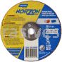 Norton Abrasives 66252842001 4 x .125 x 3/8 Norton NorZon Plus Type 27 Depressed Center Wheels