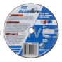 Norton Abrasives 66252843173 4 x .035 x 3/8 Norton BlueFire D Sides Reinforced Type 01 Straight Wheels