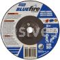 Norton Abrasives 66252843181 4 x 1/4 x 3/8 Norton BlueFire Foundry Type 27 Depressed Center Wheels