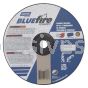 Norton Abrasives 66252843238 9 x 1/8 x 7/8 Norton BlueFire Foundry Type 27 Depressed Center Wheels