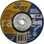 Norton Abrasives 66252843333 5 x 1/4 x 5/8-11 Norton NorZon Plus Long Life Type 27 Depressed Center Wheels