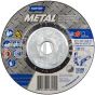 Norton Abrasives 66252843609 4-1/2 x 1/8 x 5/8-11 Norton Metal Type 27 Depressed Center Wheels