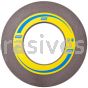 Norton Abrasives 66253340540 24 x 2-1/2 x 12 57A 80/120 P/R Centerless wheel with 3/16" fine/ hard layer