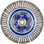 Norton 6-7/8 x .020 x 5/8-11 Stainless Steel *Bulk Packed Stringer Bead Knot Wire Brushes For Steel