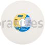 Norton Abrasives 66253387228 8 x 1/2 x 1-1/4 Vitrium 5SG60-JVS3 Type 01 Straight Wheels