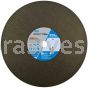 Norton 16 x 1/8 x 1 Norzon III Rail Cut R Sides Reinforced Type 01 Straight Wheels