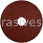 Norton 5 x 7/8/36/Aluminum Oxide for Soft Metals/F220//Fiber Discs
