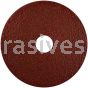 Norton 4-1/2 x 7/8/60/Aluminum Oxide for Soft Metals/F220//Fiber Discs