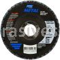 4-1/2 x 7/8 36 Grit Merit Metal Type 29 Fiberglass Plate Flap Discs