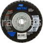 Merit Abrasives 66254419997 4-1/2 x 5/8-11 80 Grit Merit Metal Type 29 Fiberglass Plate Flap Discs