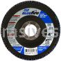 Norton 66254461163 4-1/2 x 7/8 60 Grit Bluefire R860 Type 29 Conical Standard Fiberglass Flap Discs