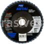 6 x 7/8 80 Grit Merit Metal Type 29 Fiberglass Plate Zirc Flap Discs