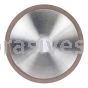 4 x 1/4 x 1-1/4 SD150-R100B99-1/4 Type 1A1 Straight Wheels Abrasive in Periphery
