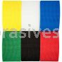 3-1/2 x 2-1/8 6 Piece Diamond Hand Pad Kit - 1 of Each Color