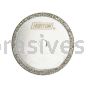 6 x 3/32 x 1/2 40 Grit Diamond Continuous Rim Cut-off Saw Blade