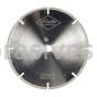 6 X 3/32 X 1/2 40 Grit Diamond Slotted Cut-off Saw Blades
